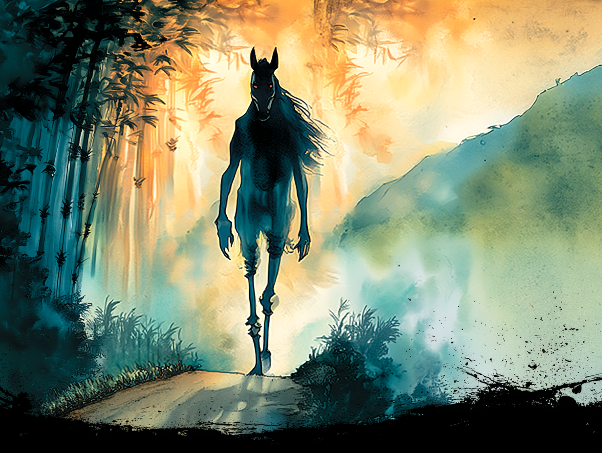 The Tikbalang creature art